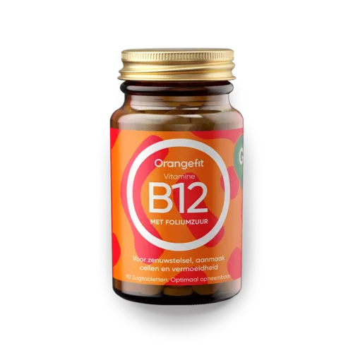 B12-vitamin folsavval, 90 tabletta | Orangefit