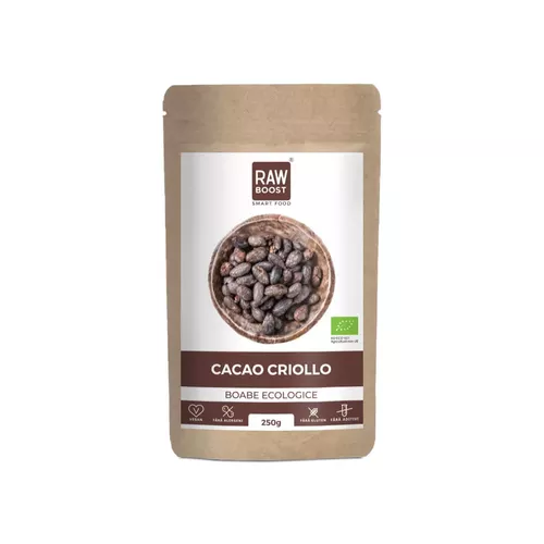 Criollo BIO kakao bab, 250g | RawBoost