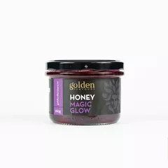 Bio méz feketeribizlivel MAGIC GLOW, 260g | Golden Flavours