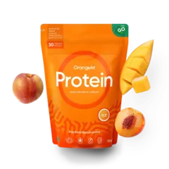 Növényi fehérjepor mangó és őszibarack ízben  | Orangefit
